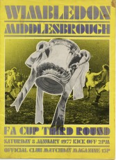 Wimbledon v Middlesbrough