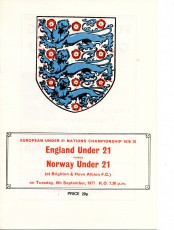 England v Norway