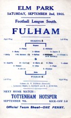 Reading v Fulham