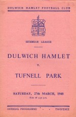 Dulwich Hamlet v Tufnell Park