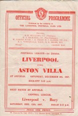 Liverpool v Aston Villa