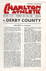 Charlton Athletic v Derby County