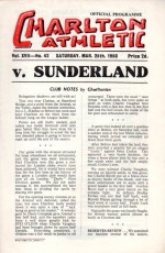 Charlton Athletic v Sunderland