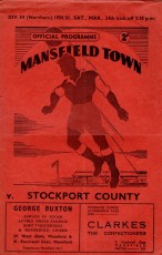 Mansfield Town v Stockport County