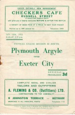 Plymouth Argyle v Exeter City