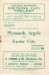 Plymouth Argyle v Exeter City
