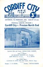 Cardiff City v Preston North End
