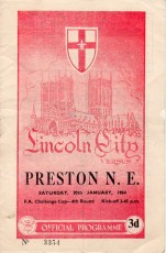 Lincoln City v Preston North End