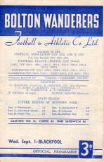 Bolton Wanderers v Blackpool