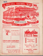 Walsall v Shrewsbury Town