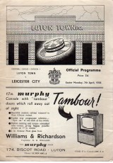 Luton Town v Leicester City