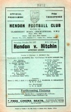 Hendon v Hitchin Town
