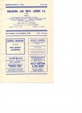 Brighton & Hove Albion v Birmingham City