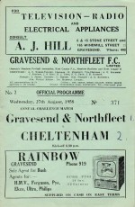 Gravesend & Northfleet v Cheltenham Town