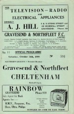 Gravesend & Northfleet v Cheltenham Town