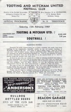 Tooting & Mitcham United v Southall