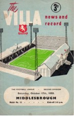 Aston Villa v Middlesbrough