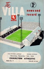Aston Villa v Charlton Athletic