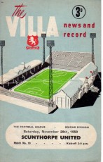 Aston Villa v Scunthorpe United