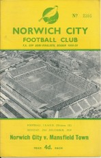 Norwich City v Mansfield Town