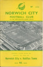 Norwich City v Halifax Town