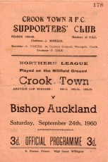 Crook Town v Bishop Auckland