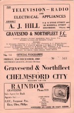 Gravesend & Northfleet v Chelmsford City