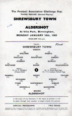 Shrewsbury Town v Aldershot Town