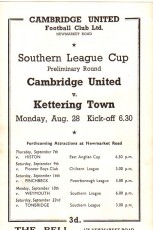 Cambridge United v Kettering Town