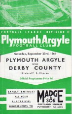 Plymouth Argyle v Derby County
