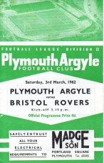 Plymouth Argyle v Bristol Rovers