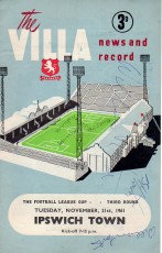 Aston Villa v Ipswich Town