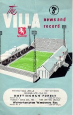 Aston Villa v Nottingham Forest