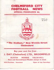 Chelmsford City v Lowestoft Town