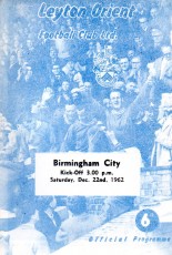 Leyton Orient v Nottingham Forest