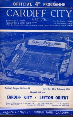 Cardiff City v Leyton Orient