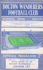 Bolton Wanderers v Leicester City
