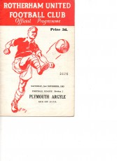 Rotherham United v Plymouth Argyle