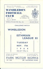 Wimbledon v Select XI