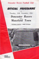Doncaster Rovers v Mansfield Town