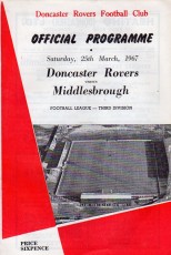 Doncaster Rovers v Middlesbrough