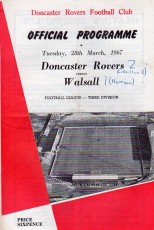 Doncaster Rovers v Walsall