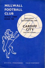 Millwall v Cardiff City
