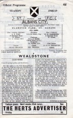 St Albans City v Wealdstone