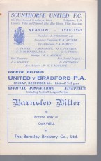 Scunthorpe United v Bradford Park Avenue
