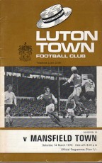 Luton Town v Mansfield Town