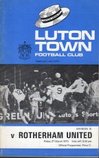 Luton Town v Rotherham United