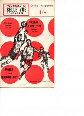 Doncaster Rovers v Bradford City