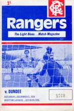 Rangers v Dundee