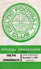 Celtic v Cowdenbeath